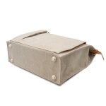 Thielemann Shopper aus Leinen/Leder