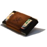 MakakaOnTheRun Tripple Wallet Vintage-Leder und...