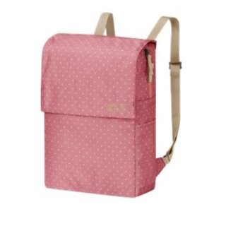 Jack Wolfskin LYNN PACK Rucksack rose dots