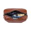 Leonhard Heyden Cambridge Waschtasche Kulturbeutel cognac