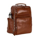 Leonhard Heyden Cambridge Businessrucksack cognac