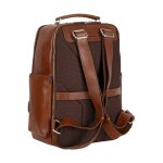 Leonhard Heyden Cambridge Businessrucksack cognac