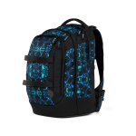 Satch Pack Schulrucksack 30 L Caleido blue