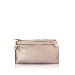 Jacky & Celine Abend-Tasche / Clutch in "silber"