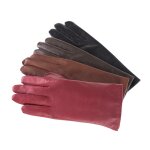 Lederhandschuh in saddle echt Leder
