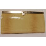 Jacky & CELINE Clutch / Abentasche in camel