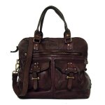 NC56 CAJA Leder-Handtasche / Shopper
