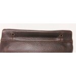 Gianni Chiarini Echtleder-Umhängetasche Clutch in Dark Brown