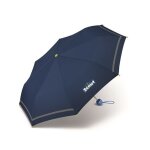 Taschenschirm Regenschirm  Scout einfarbig blue